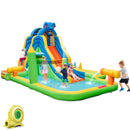 Inflatable Water Park with Slide, Tunnel and Play Zones – NP11236+