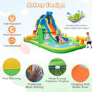 Inflatable Water Park with Slide, Tunnel and Play Zones – NP11236+