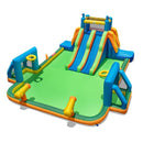 Twin-Slide Inflatable Water Play Park
