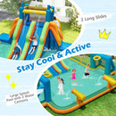 Twin-Slide Inflatable Water Play Park