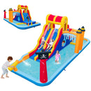 Pirate-Themed Inflatable Water Park with Dual Slides – Multicolour / Without blower