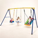 Baby Direct 3-Seat Garden Swing Set with Steel Frame, gallery image 3