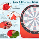 Foldable Kick-and-Throw Dartboard Game with Carry Bag – NP11465RE