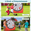 Foldable Kick-and-Throw Dartboard Game with Carry Bag – NP11465RE