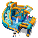 Inflatable Water Park with Pretend Market Stand – Multicolour / Without blower