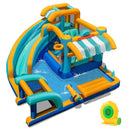Inflatable Water Park with Pretend Market Stand – Multicolour / With 680W blower
