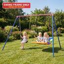 250cm A-Frame Swing Stand with Four Carabiners – Red