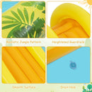 Jungle Animal Inflatable Paddling Pool with Slide – Multicolour