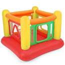 Inflatable Bounce House with Transparent Side Panels – Yellow