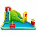 Inflatable Water Park with Slide and Two Water Cannons without Blower – Multicolour