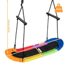 123cm Platform Swing with Adjustable Handles – Multicolour