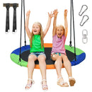 100cm Saucer Swing with Hanging Kit – Multicolour