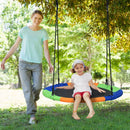 100cm Saucer Swing with Hanging Kit – Multicolour