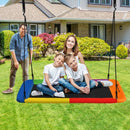 150cm Platform Swing with Hanging Kit – Multicolour