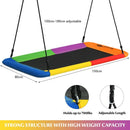 150cm Platform Swing with Hanging Kit – Multicolour