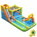 Inflatable Water Play Park with Slide and 680W Blower – Multicolour