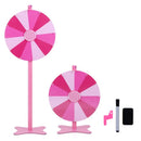 60 cm Adjustable Prize Wheel with Write-On Segments – Pink
