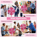 60 cm Adjustable Prize Wheel with Write-On Segments – Pink