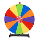 60 cm Tabletop Prize Wheel with Erasable Segments – Multicolour