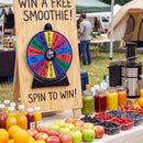 Folding Prize Wheel with Write-On Segments – Multicolour / Type A