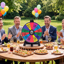 Folding Prize Wheel with Write-On Segments – Multicolour / Type A