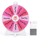 Folding Prize Wheel with Write-On Segments – Pink / Type A