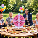 Folding Prize Wheel with Write-On Segments – Pink / Type A