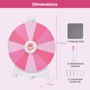 Folding Prize Wheel with Write-On Segments – Pink / Type A