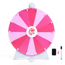 Folding Prize Wheel with Write-On Segments – Pink / Type B