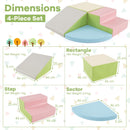 4-Piece Soft Foam Corner Climber and Slide – FH10126PK