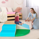 4-Piece Soft Foam Corner Climber and Slide – SP37331BL