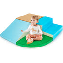4-Piece Soft Foam Corner Climber and Slide – SP37331BL