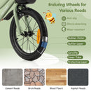 Kids Bicycle with Basket and Training Wheels – TS10237GN-14