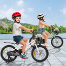 Kids Bicycle with Basket and Training Wheels – TS10237PI-18