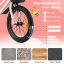 Kids Bicycle with Basket and Training Wheels – TS10237PI-18