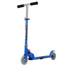 Lightweight Folding Kids Scooter with LED Wheels – Blue