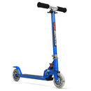 Lightweight Folding Kids Scooter with LED Wheels – Blue