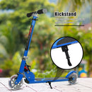 Lightweight Folding Kids Scooter with LED Wheels – Blue
