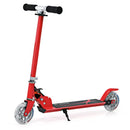 Lightweight Folding Kids Scooter with LED Wheels – Red