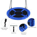 100cm Round Saucer Swing with Adjustable Ropes – Blue
