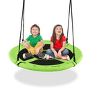 100cm Round Saucer Swing with Adjustable Ropes – Green