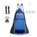 102cm Saucer Swing with Removable Play Tent – Blue
