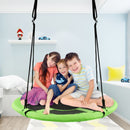 102cm Saucer Swing with Removable Play Tent – Green