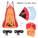 102cm Saucer Swing with Removable Play Tent – Orange