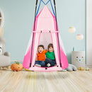 102cm Saucer Swing with Removable Play Tent – Pink