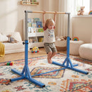 Kids Gymnastics Bar with 12 Adjustable Heights – Blue
