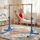 Kids Gymnastics Bar with 12 Adjustable Heights – Blue