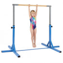 Kids Gymnastics Bar with 12 Adjustable Heights – Blue