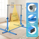 Kids Gymnastics Bar with 12 Adjustable Heights – Blue