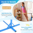 Kids Gymnastics Bar with 12 Adjustable Heights – Blue